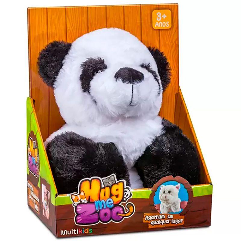 Pelúcia Hug Me Zoo Urso Panda Abraça Seu Pulso BR1718 - Multikids